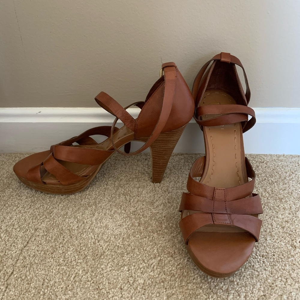 Brown Heel Sandals